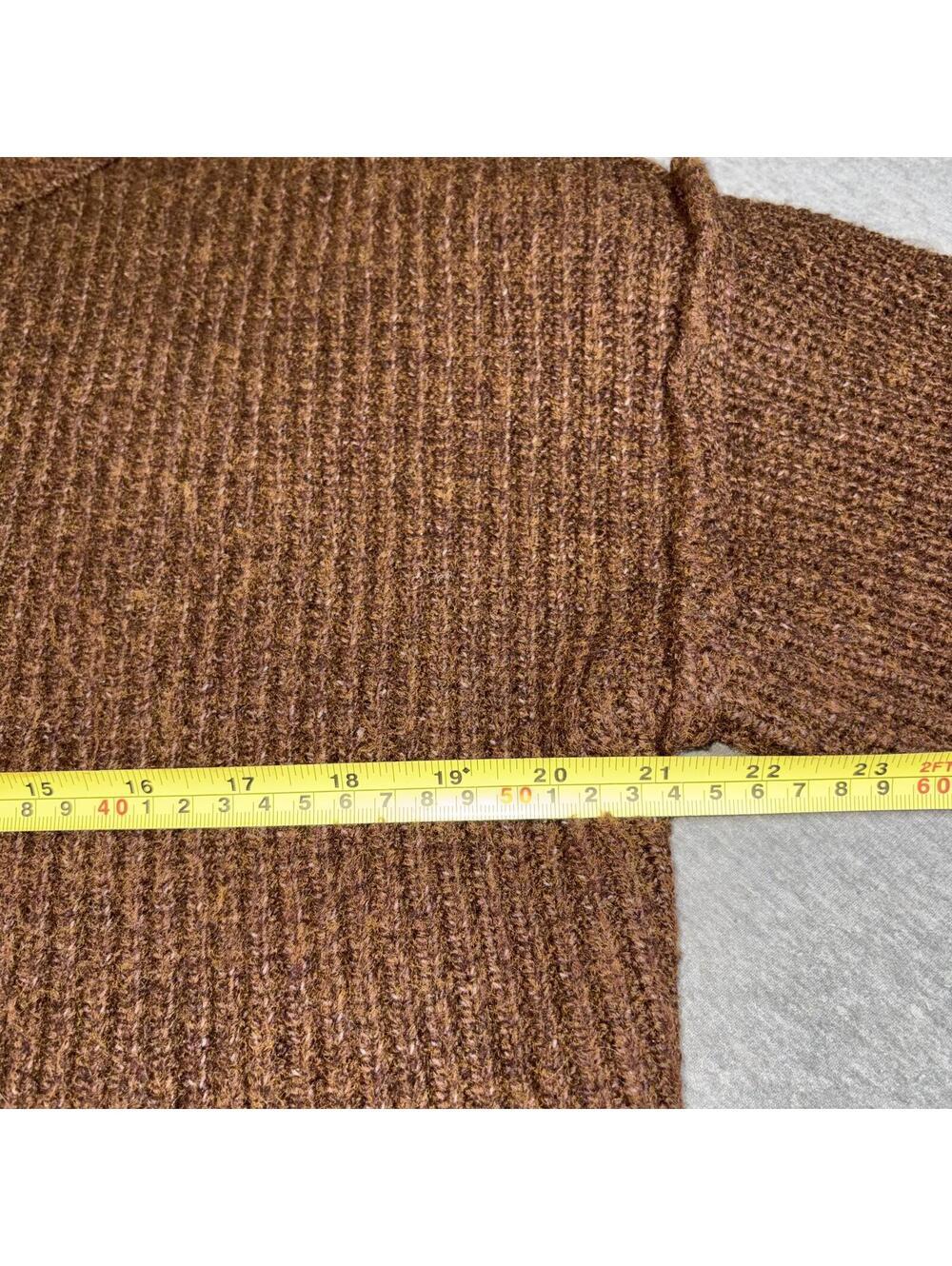 American Eagle 90s Ribbed Knit Sweater Woman’s Size Small Oversized Vtg - Picture 7 of 8